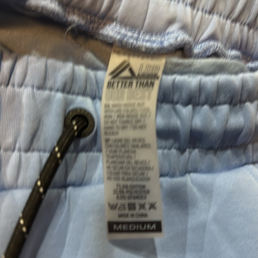 Alphalete Light Blue Elements Large Jacket Medium… - image 3